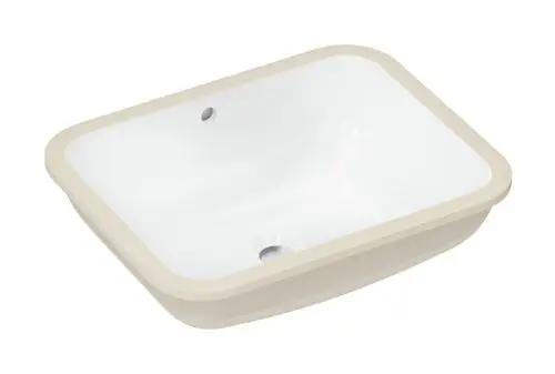 Hansgrohe-HG-Xuniva-Q-Unterbauwaschtisch-450-350-ohne-Hahnloch-mit-Ueberlauf-Weiss-60154450 gallery number 1